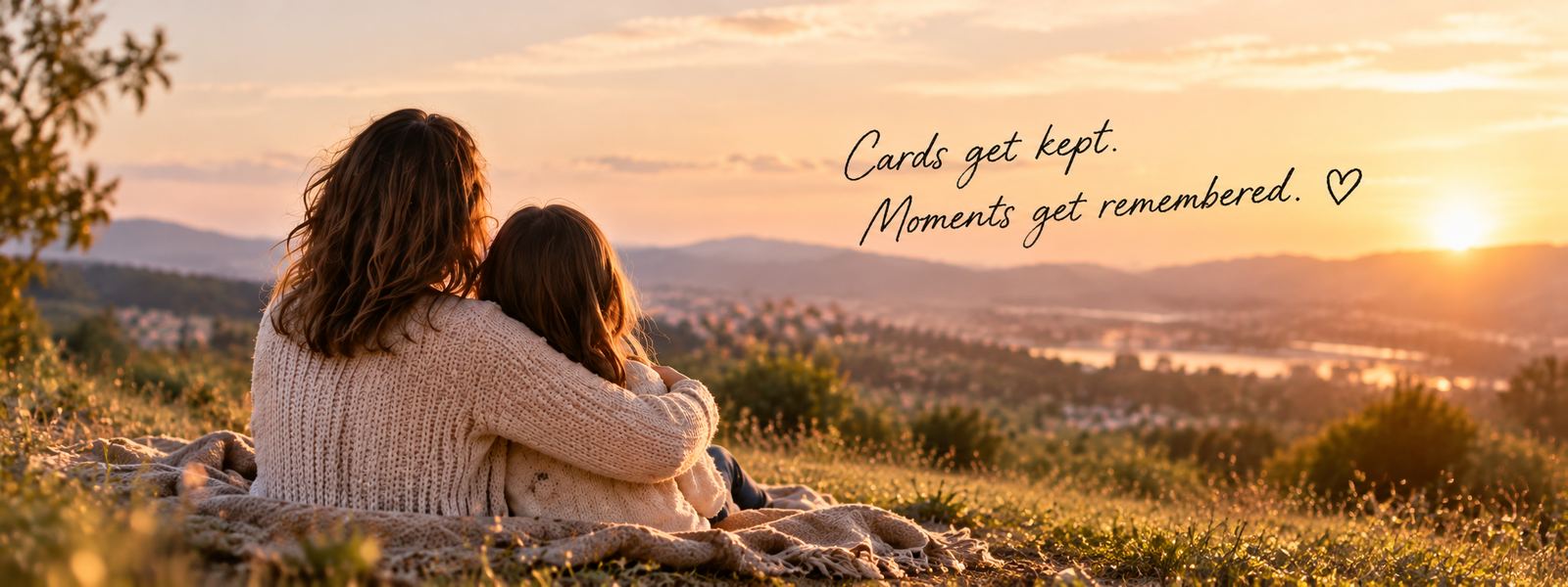 Cards get kept. Moments get remembered.
